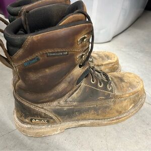 Ariat Black Waterproof Work Boots